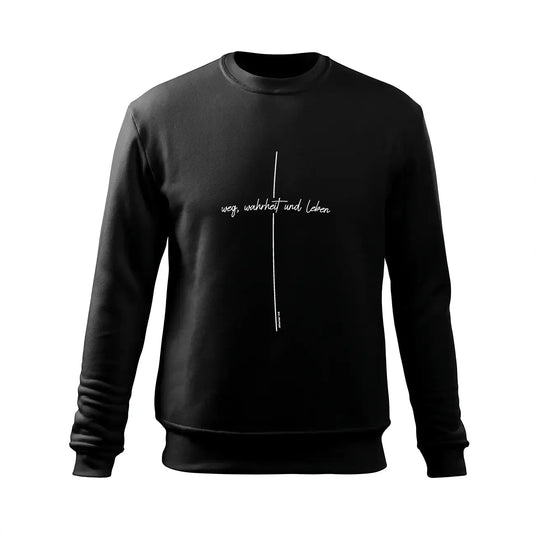 CESTA, PRAVDA A ŽIVOT kresťanská mikina - Gracefolk