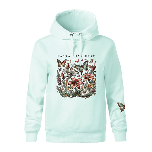 Christlicher Hoodie "Liebe wächst"