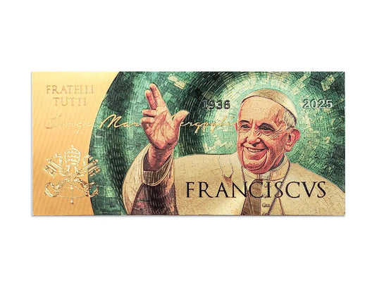 Pamätná karta pápež František - Gracefolk