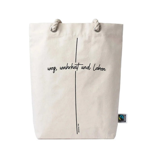 Plátená taška Cesta, pravda a život - Gracefolk