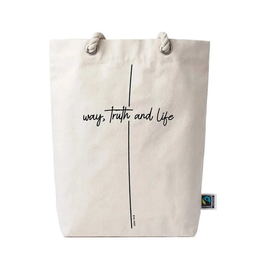 Plátená taška Cesta, pravda a život - Gracefolk